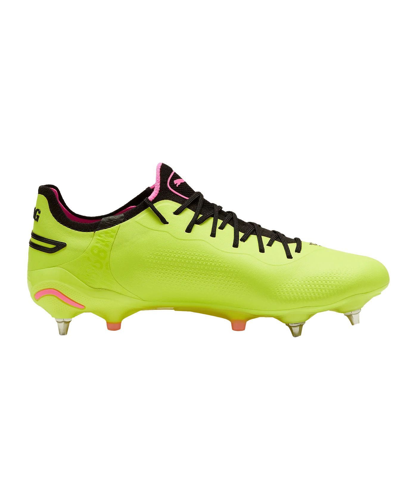 PUMA KING Ultimate MxSG Gelb Schwarz Pink F03