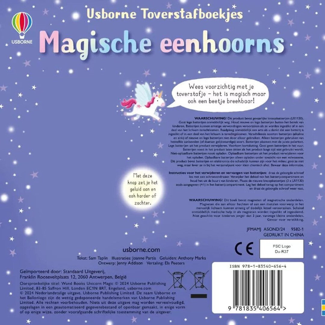 Uitgeverij usborne magische eenhoorns