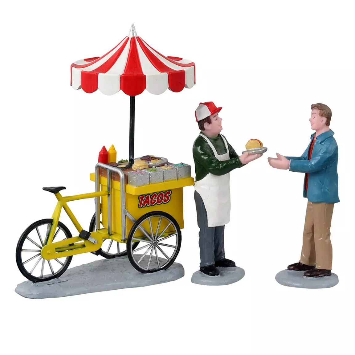 Personnages Lemax Vendeur de tacos