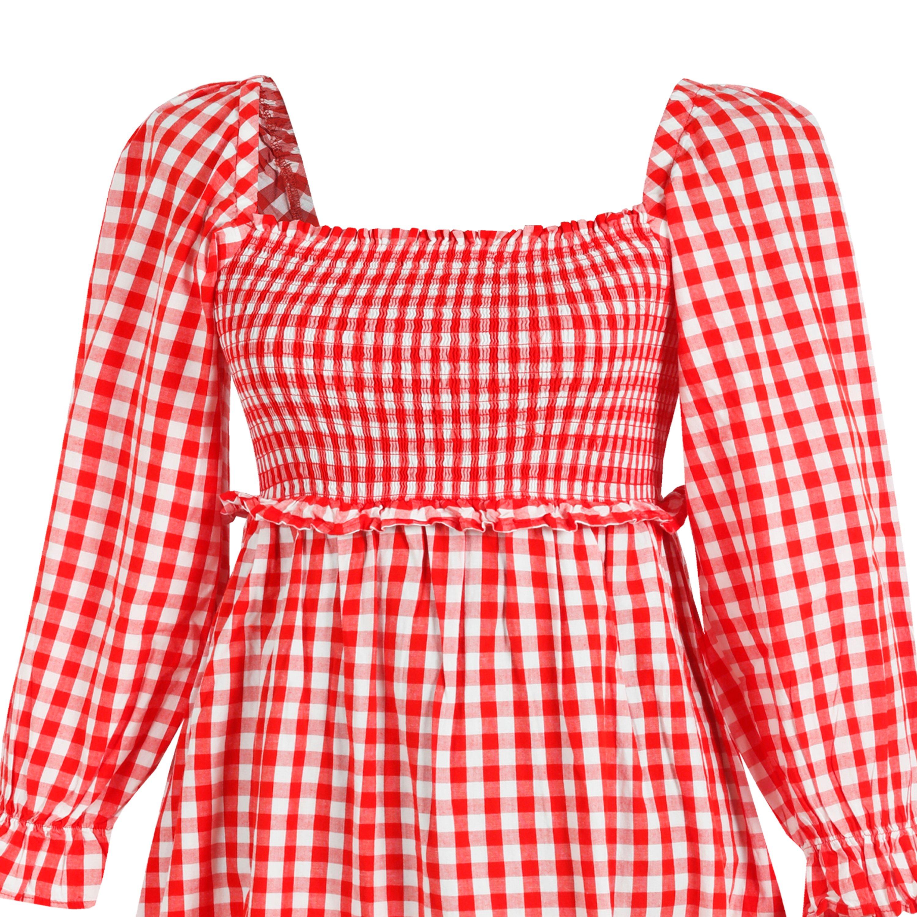 Miso Check Dress Womens