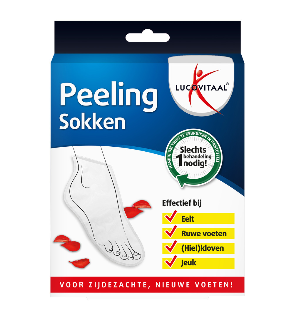 Lucovitaal Peeling Sokken (1 paar)