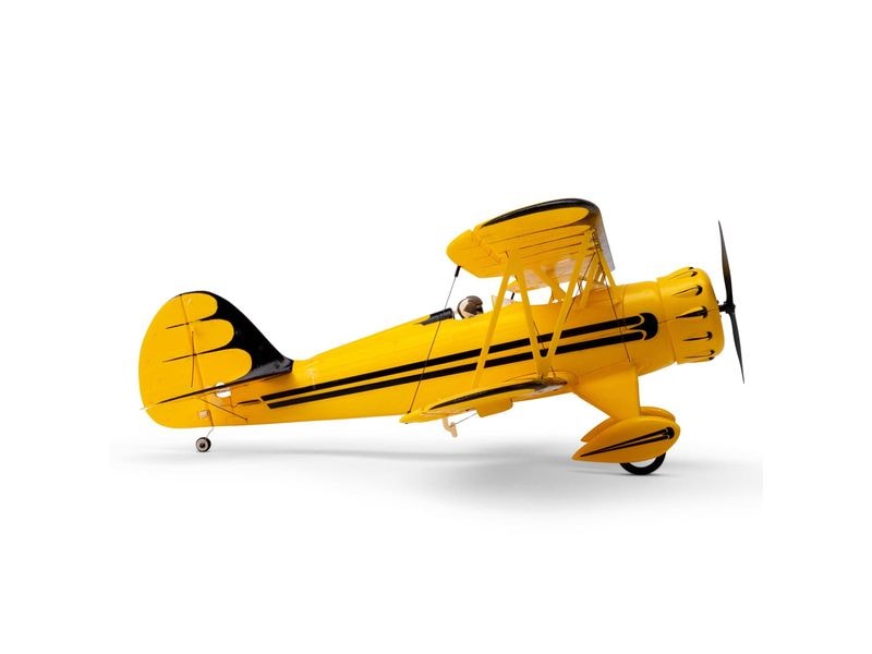 E-flite Doppeldecker UMX WACO 550 mm Gelb, BNF Basic UMX Scale Doppeldecker mit Brushless Antrieb und Spektrum Technik