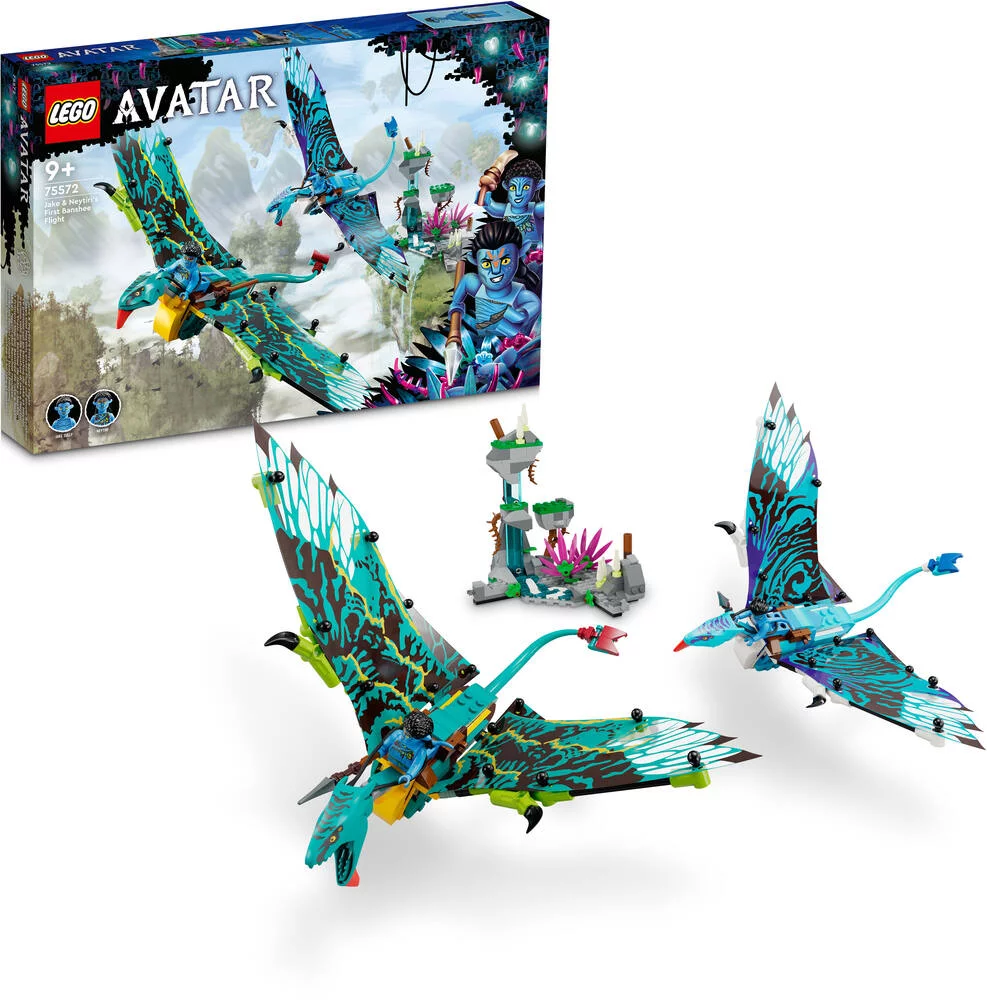LEGO® AVATAR 75572 - LE PREMIER VOL EN BANSHEE DE JAKE ET NEYTIRI