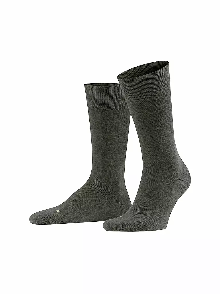 FALKE Socken SENSITIVE LONDON military  dunkelgrün