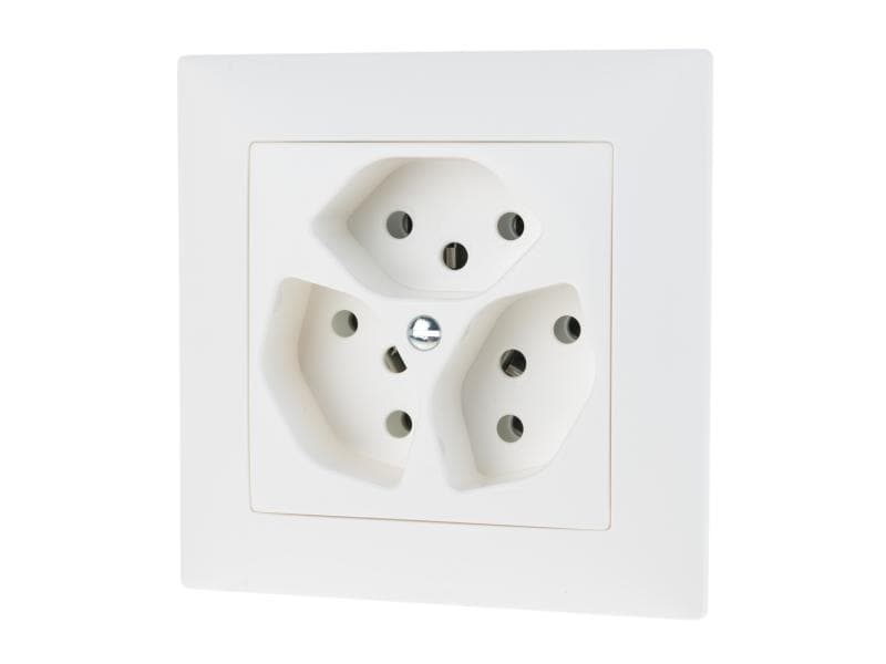 ABB Sidus UP-Steckdosen B-Typ 3x T13 Unterputz-Steckdose