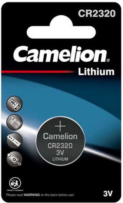 Camelion - CR2320 - Knoopcelbatterij - 3V - 135mAh - 1 Stuk