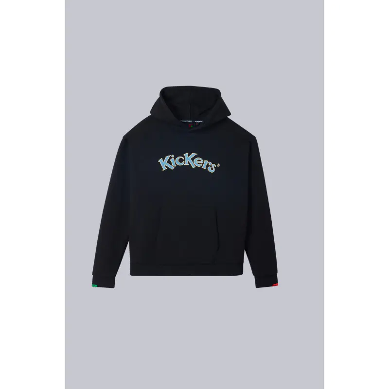 ORGANIC KICK HOODIE NOIR SWEAT Coton biologique No Gender