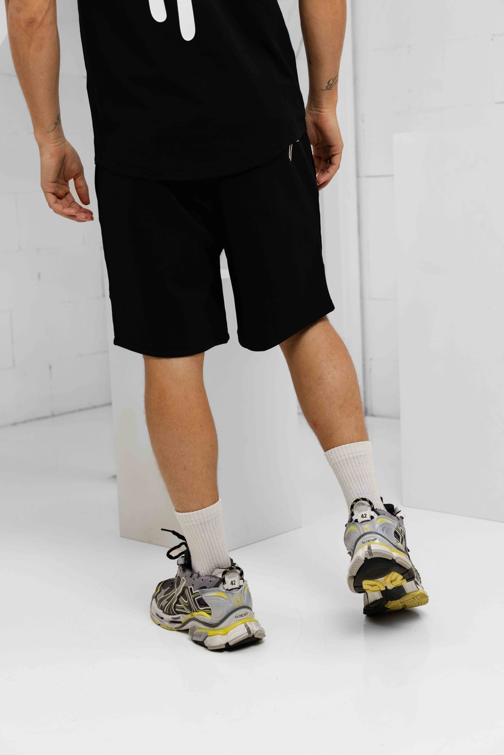 Off The Pitch Fullstop Slim Fit Zomerset Heren Zwart