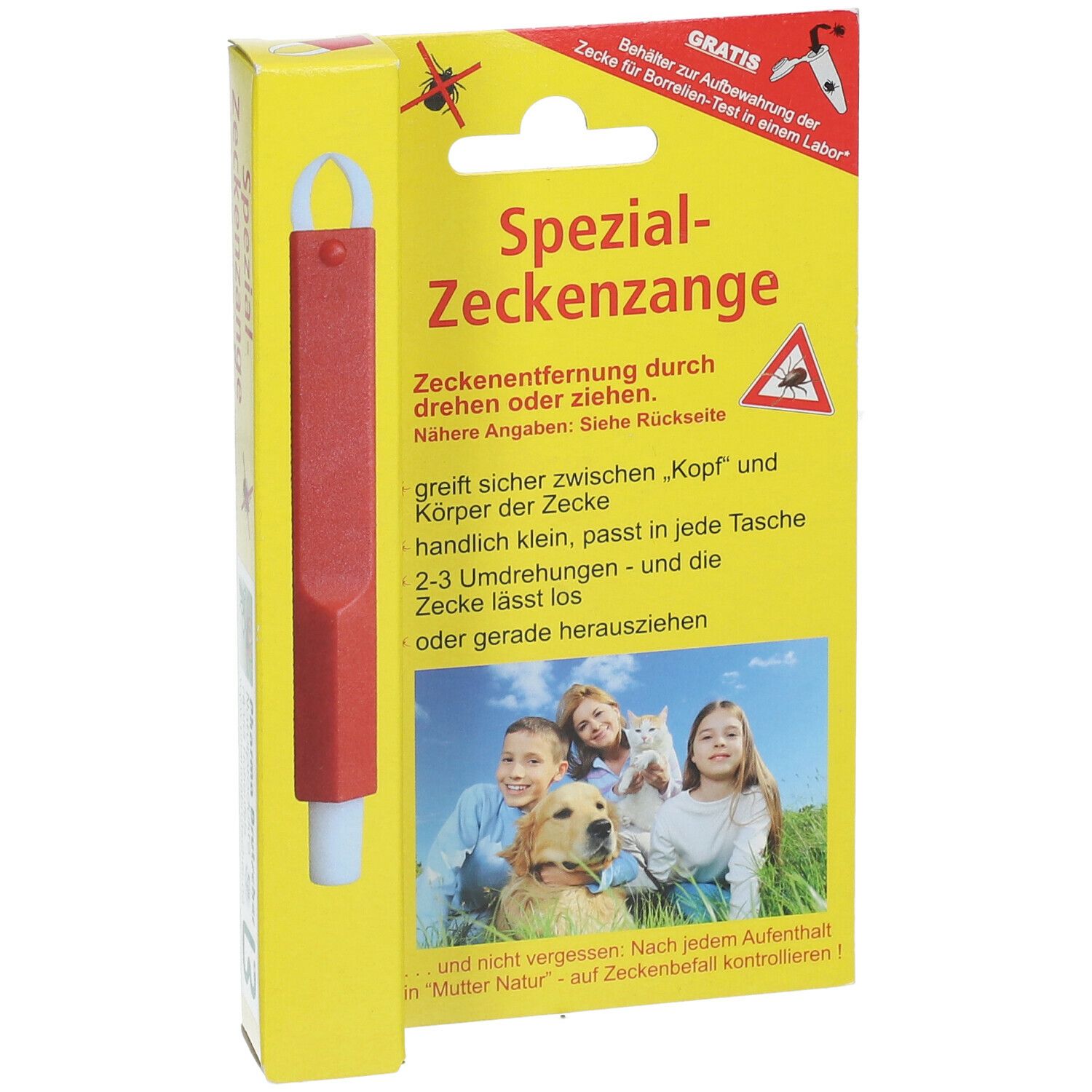 Spezial-Zeckenzange