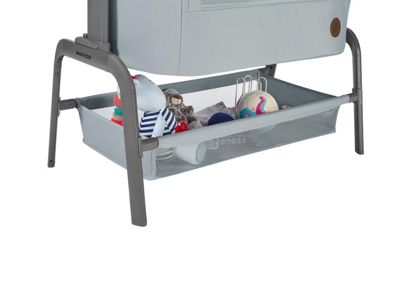 MAXI-COSI Beistellbett Iora Beyond Grey 55 x 93 cm 2-in-1 vom Beistellbett bis zum Kinderbett