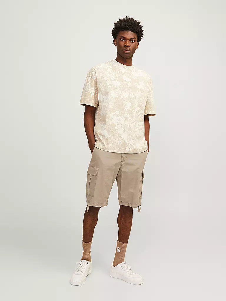 JACK & JONES Cargoshorts JPSTCOLE BARKLEY beige