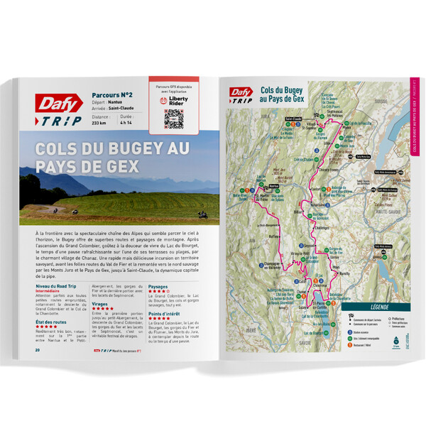 Dafy Moto - Roadbook Moto : Dafy Trip Massif du Jura
