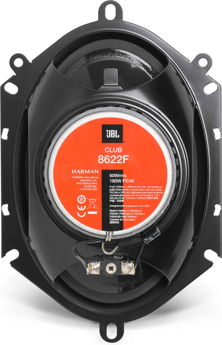 JBL Club 8622F (la paire) Haut-parleurs voiture