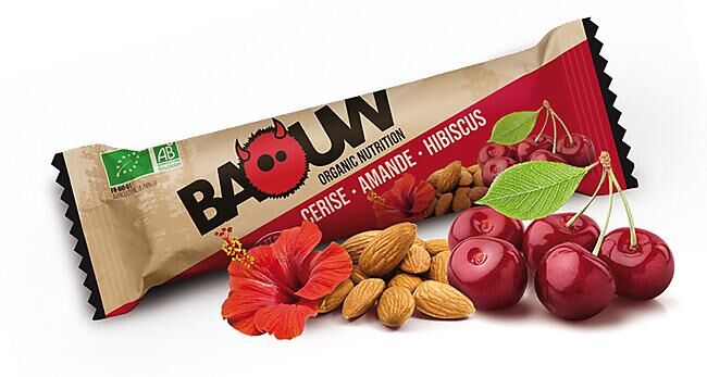 BAOUW - BARRE CERISE / AMANDE / HIBISCUS BIO