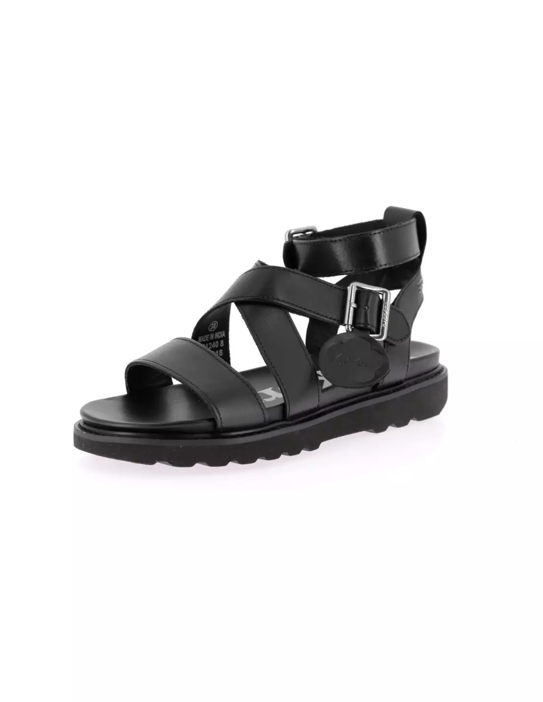 KICKERS NEOSUNNY - Sandales & nu-pieds Noir