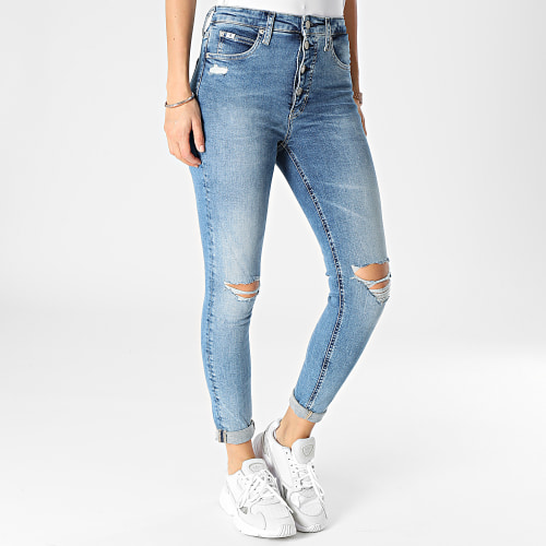 Jean Super Skinny Femme 9508 Bleu Denim