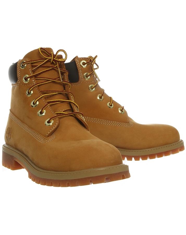 Schnürboots PREMIUM WHEAT in ocker