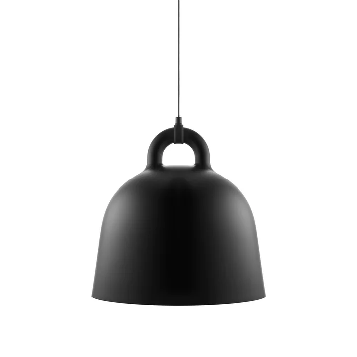 Normann Copenhagen - Bell Pendelleuchte medium, schwarz