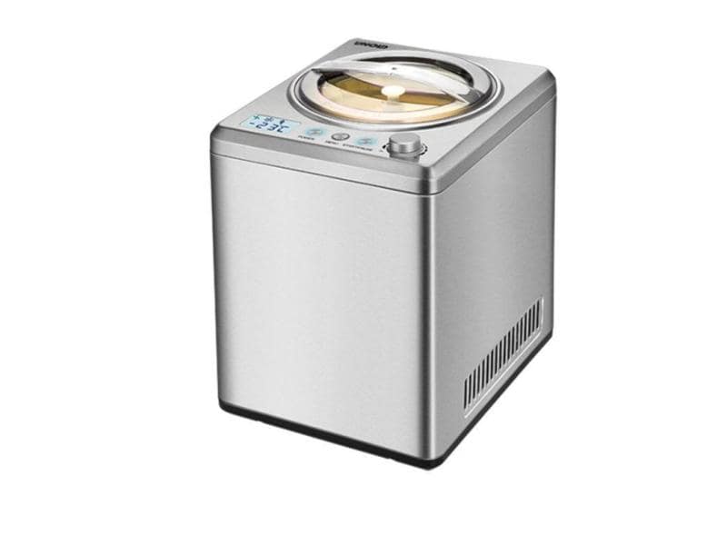 Unold Glacemaschine Profi 2.5 l, Silber Eiscrememaschine für Glace