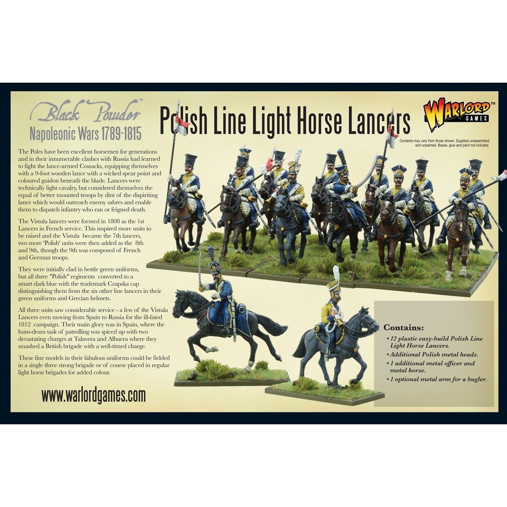 Napoleonic Polish Line Light Horse Lancers