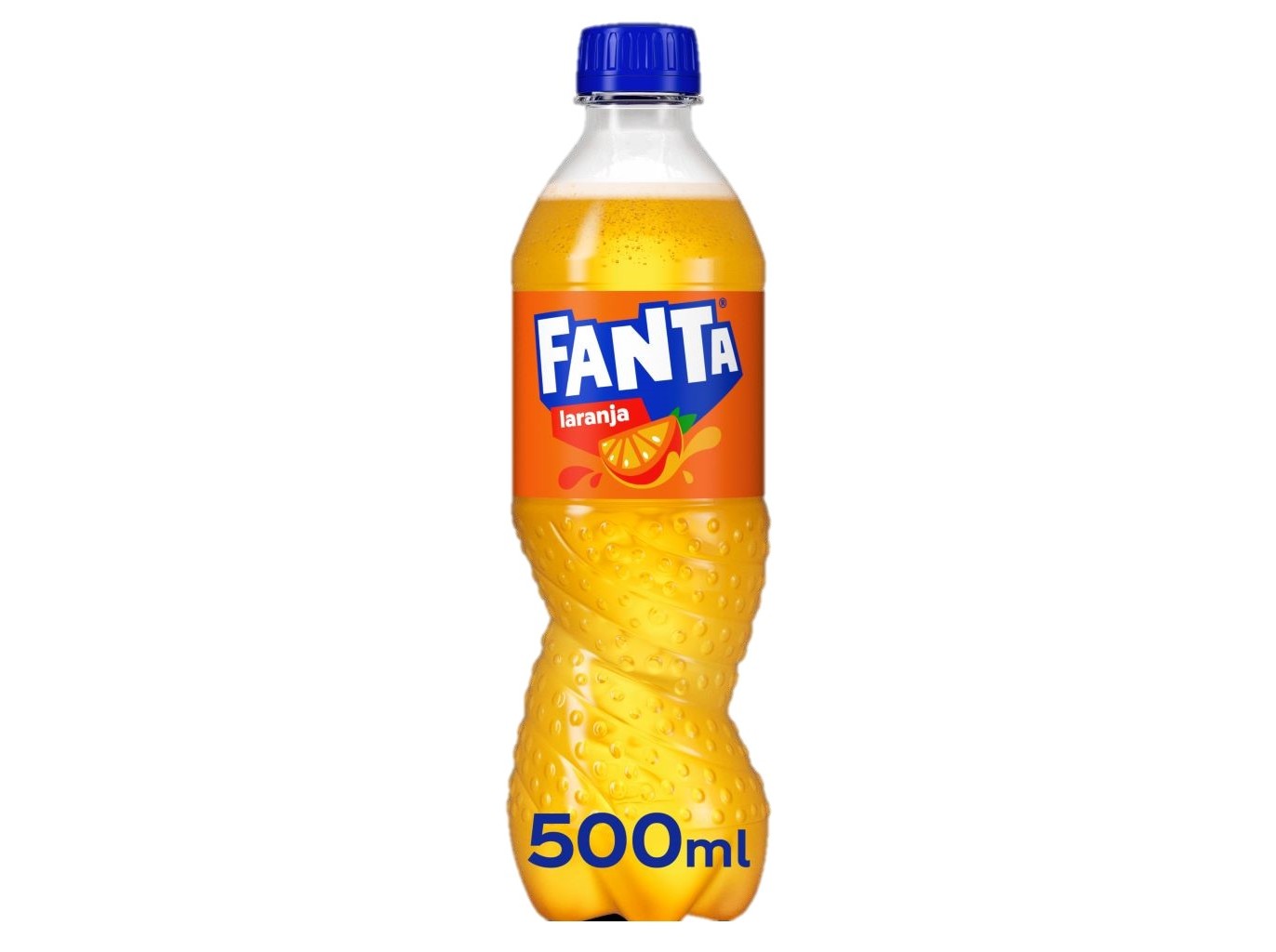 REFRIGERANTE COM GÁS FANTA LARANJA 0.50L
