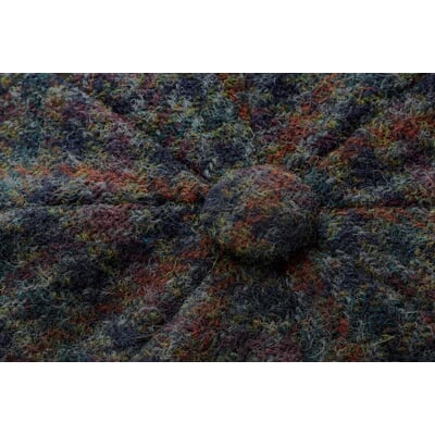 Herrenkappe Harris-Tweed, Blau-Braun