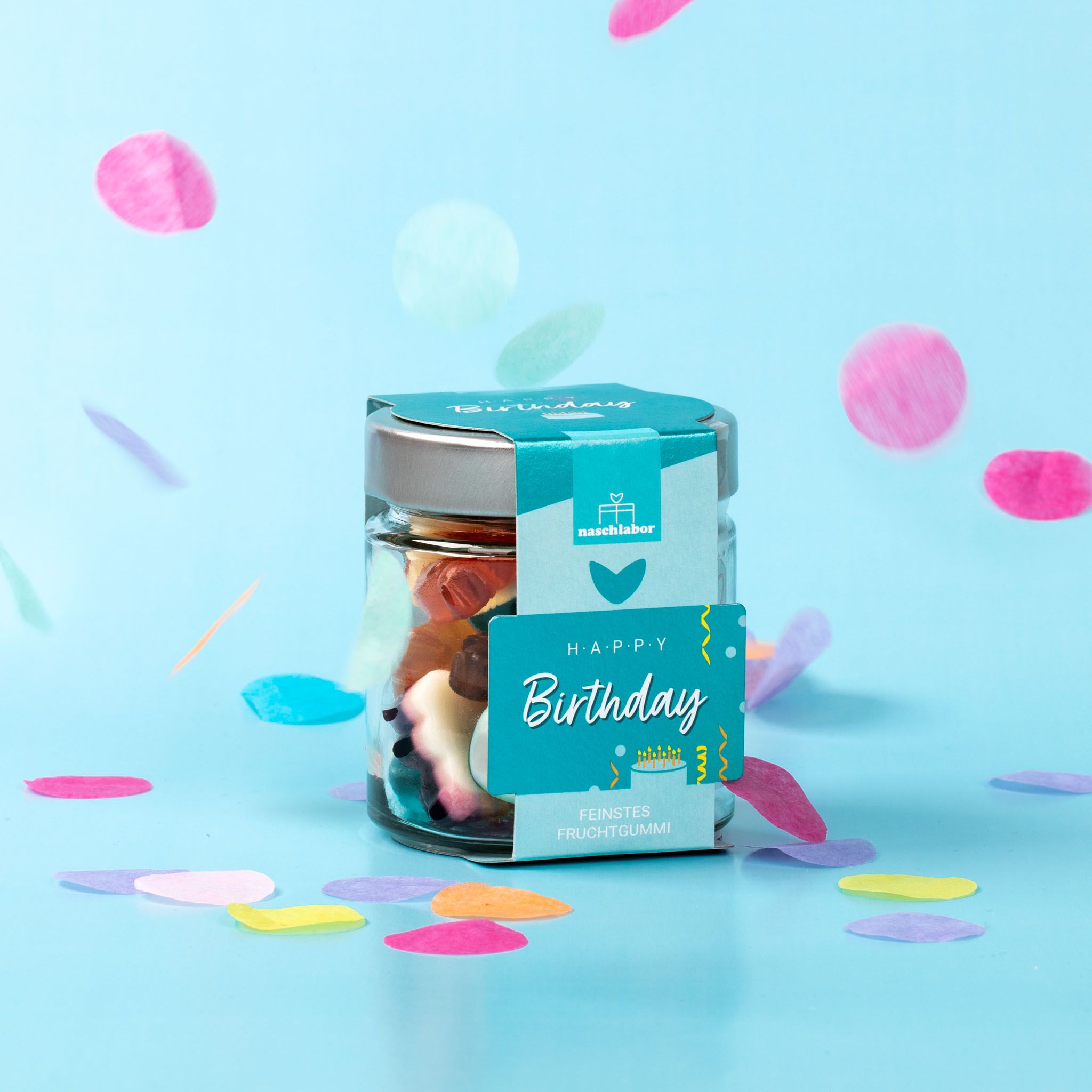 naschlabor Fruchtgummi Happy Birthday