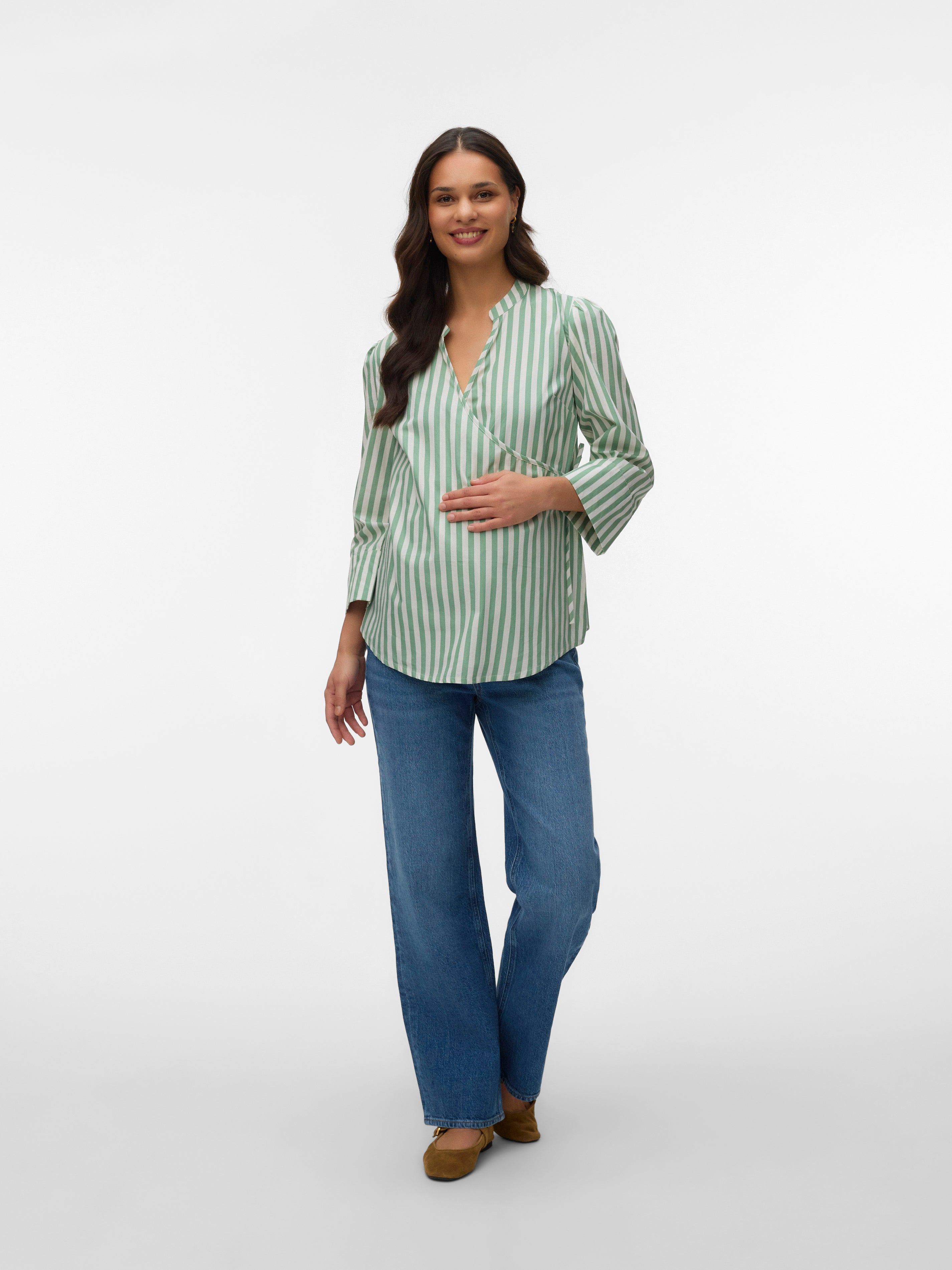 Regular fit Overhemd kraag Top
