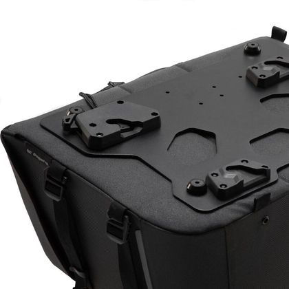 Sacoches cavalières SW-MOTECH SYSBAG 30 (2 x 30 litres) AVEC PLATINE ET SUPPORT - Noir