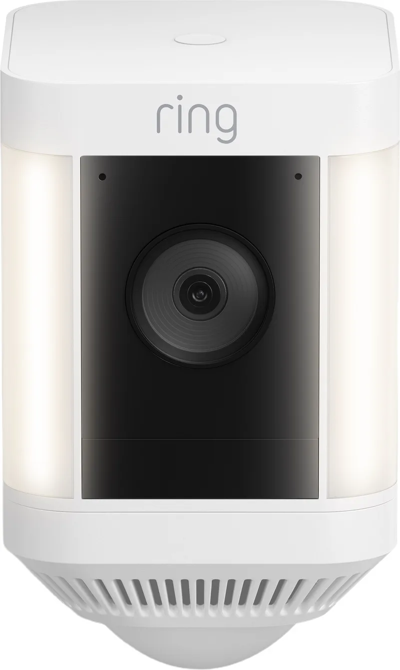 Ring Spotlight Cam Plus Battery Blanc Caméra de surveillance