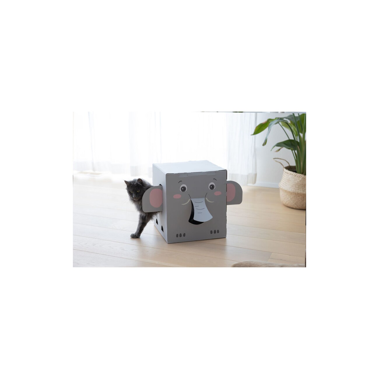 Kerbl Katzenkratzhaus Elefant