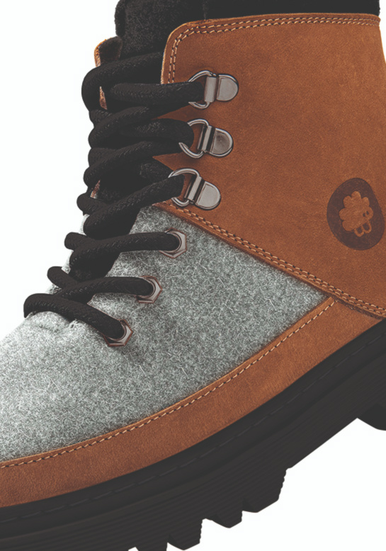 Baabuk Woll-Sneakers Baabuk Urban Wooler Black Edition