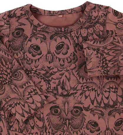 Soft Gallery Pullover - Bella - Burlwood m. Eulen