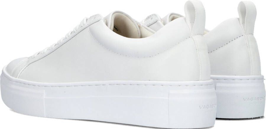 Vagabond Shoemakers Zoe Platform Lage sneakers Leren Sneaker Dames Wit