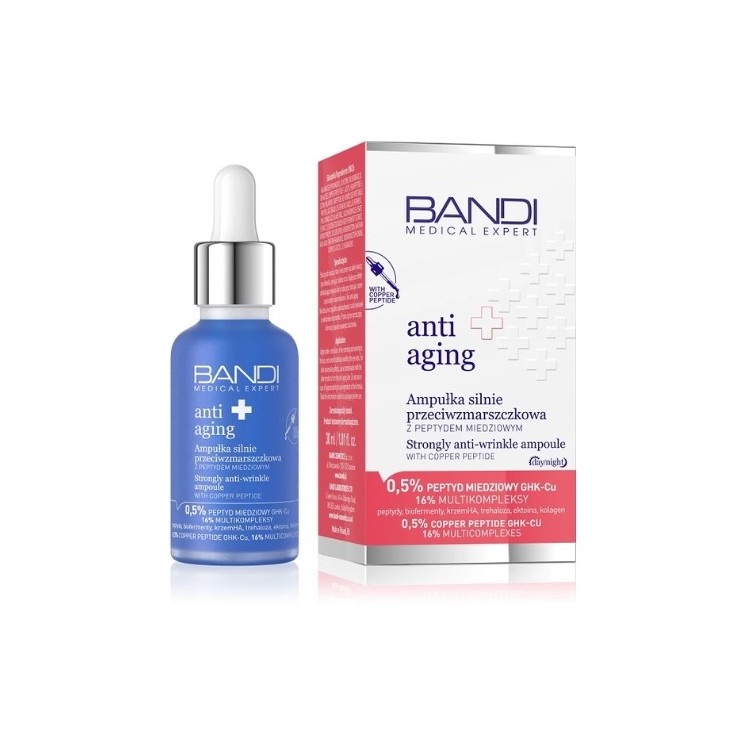 Bandi Medical Expert ANTI AGING Stark Anti-Falten-Ampulle mit Kupferpeptid 30 ml