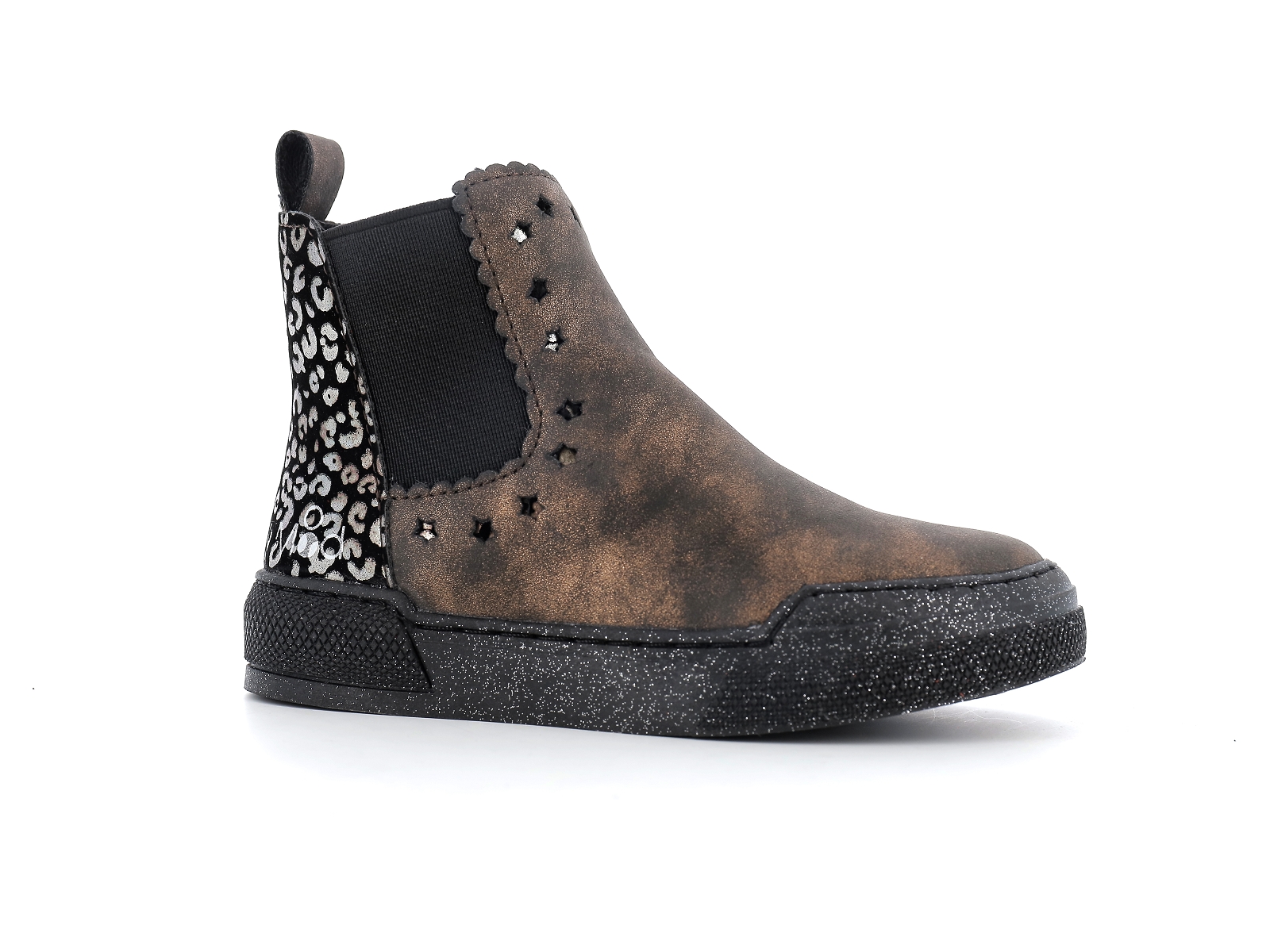 Mod 8-ARIBOOT Synthétique Noir Leopard