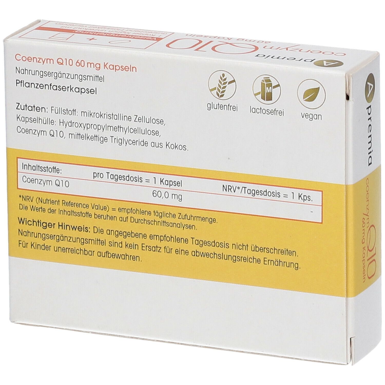 Apremia coenzym Q10 60 mg