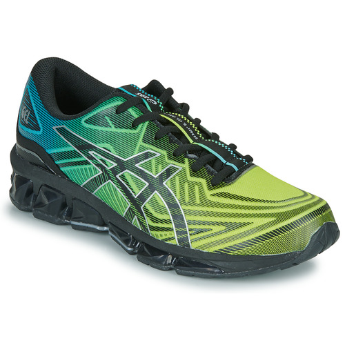Asics - QUANTUM - Noir / Bleu / Vert