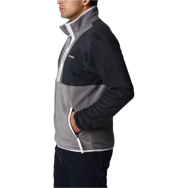Veste polaire COLUMBIA M BACK BOWL FZ FLEECE BLACK/CITY GREY/WHITE