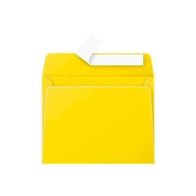 Pollen - 20 Enveloppes - 90 x 140 mm - 120 g/m² - jaune