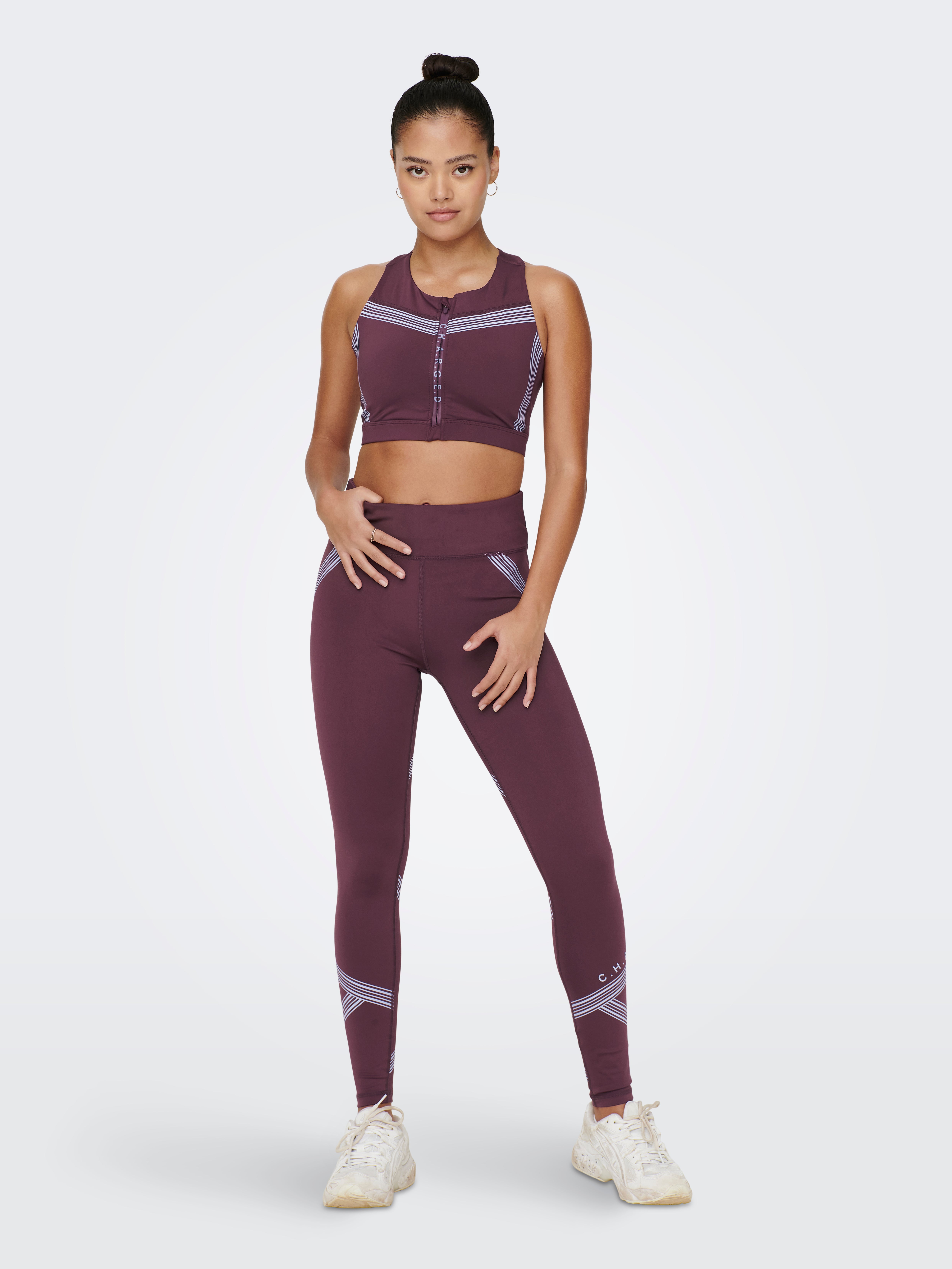 ONPEHY Sport-BH Eggplant