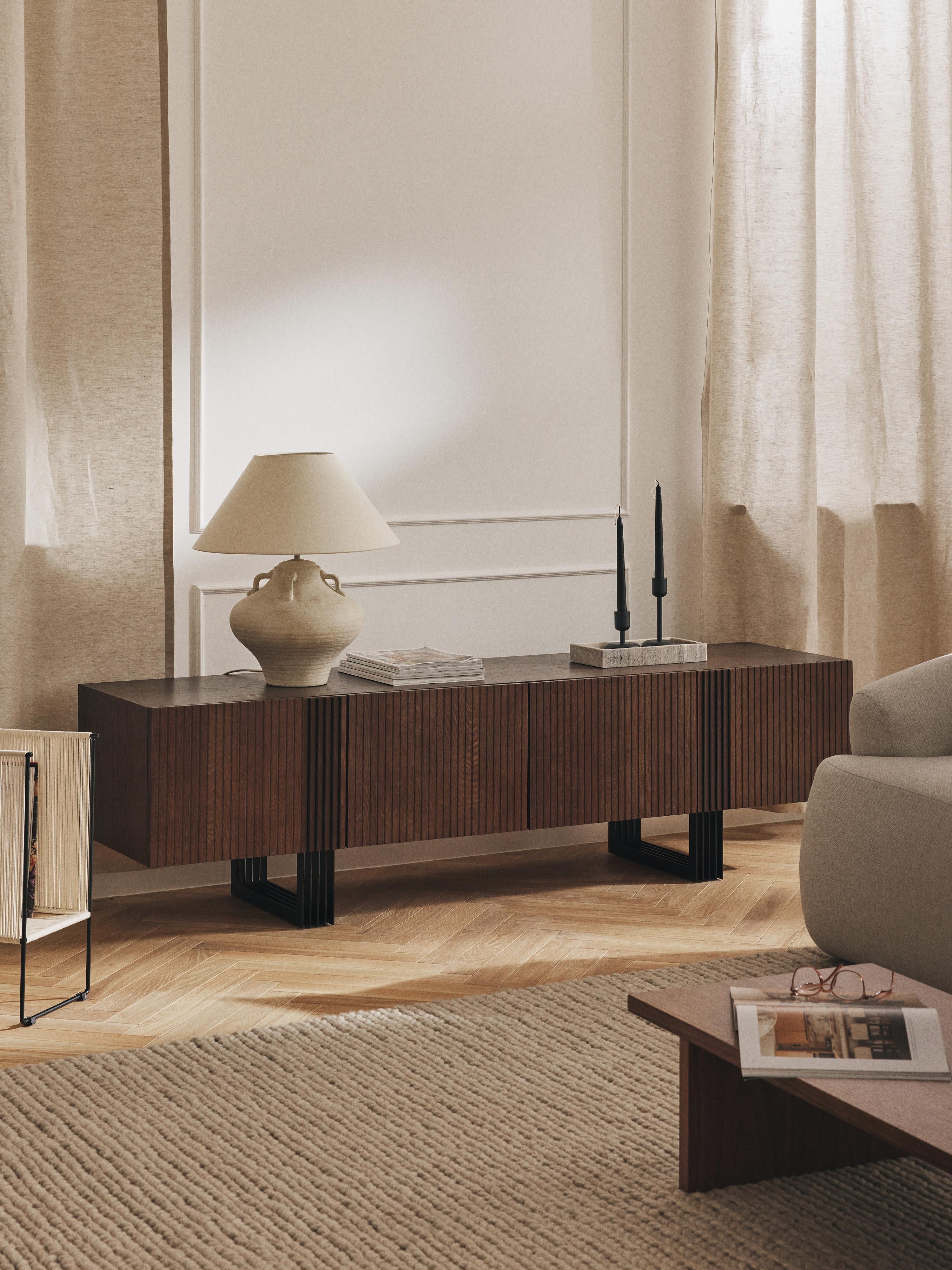 Houten tv-meubel Ross