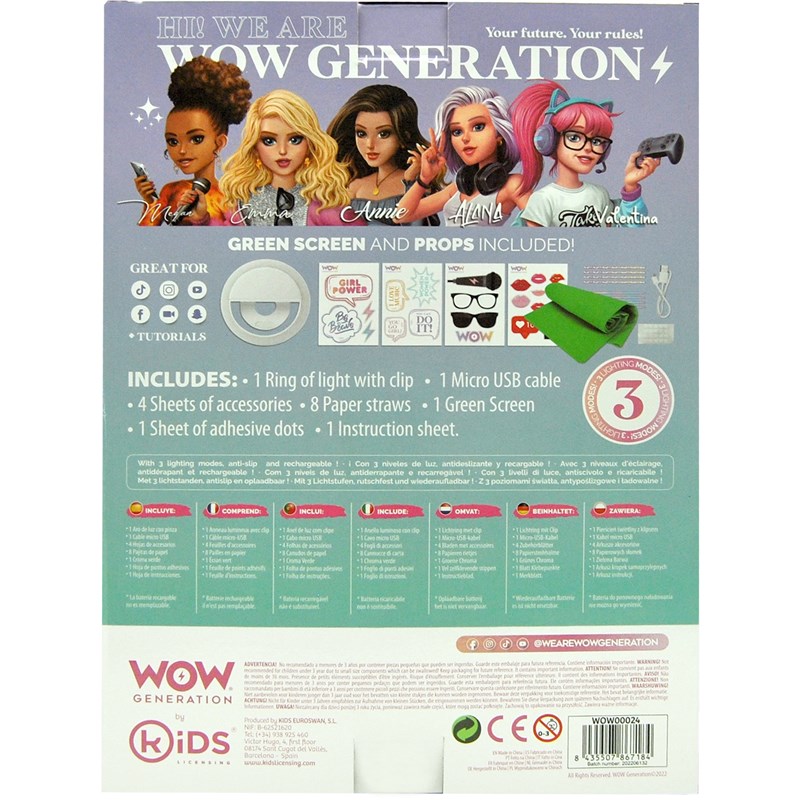 WOW Generation<br>Selfie lampe