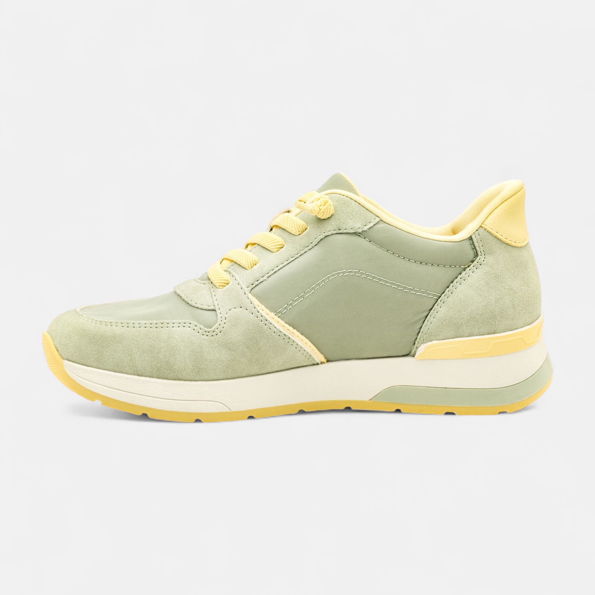 Baskets basses Femme vert clair