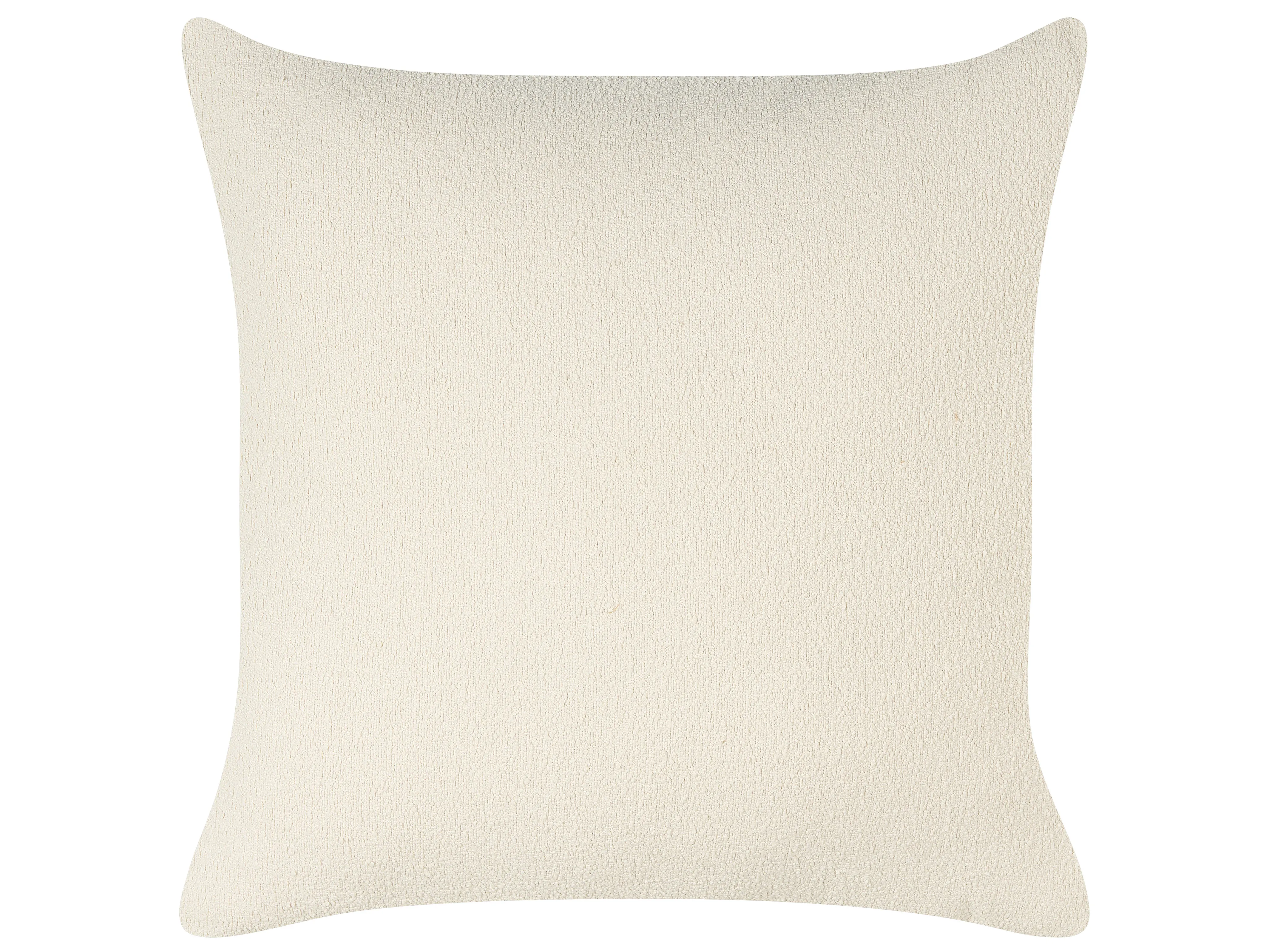Rechtszijdige chaise longue RIOM Bouclé Gebroken wit