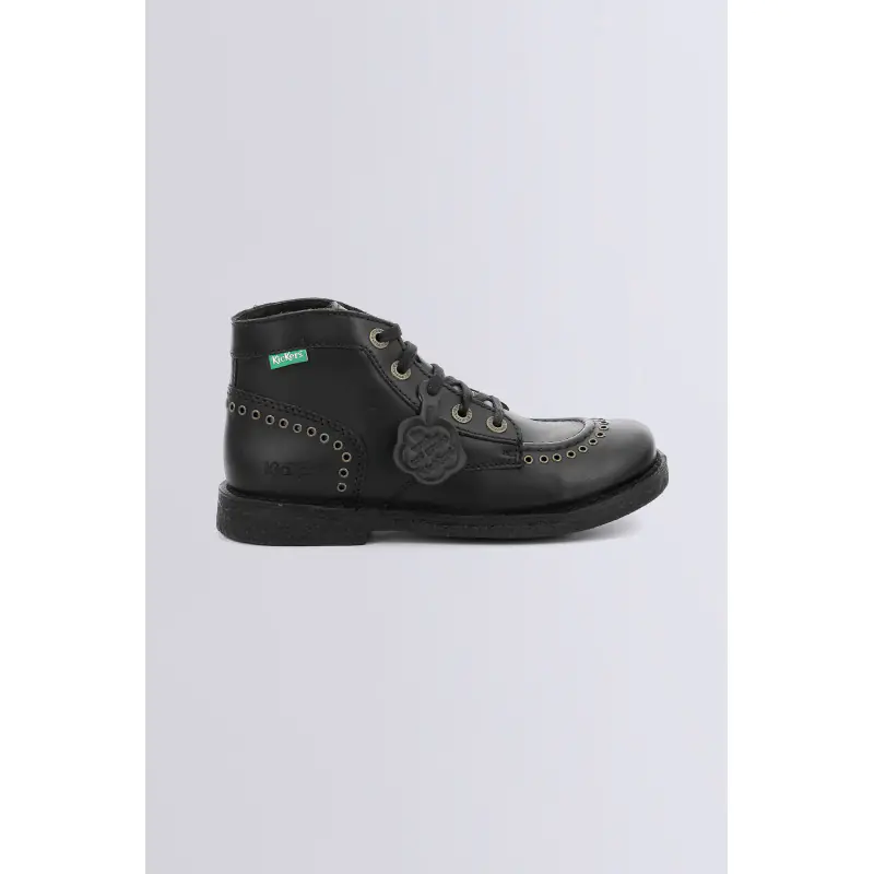 LEGENDIKNEW NOIR BOTTINES Cuir Femme