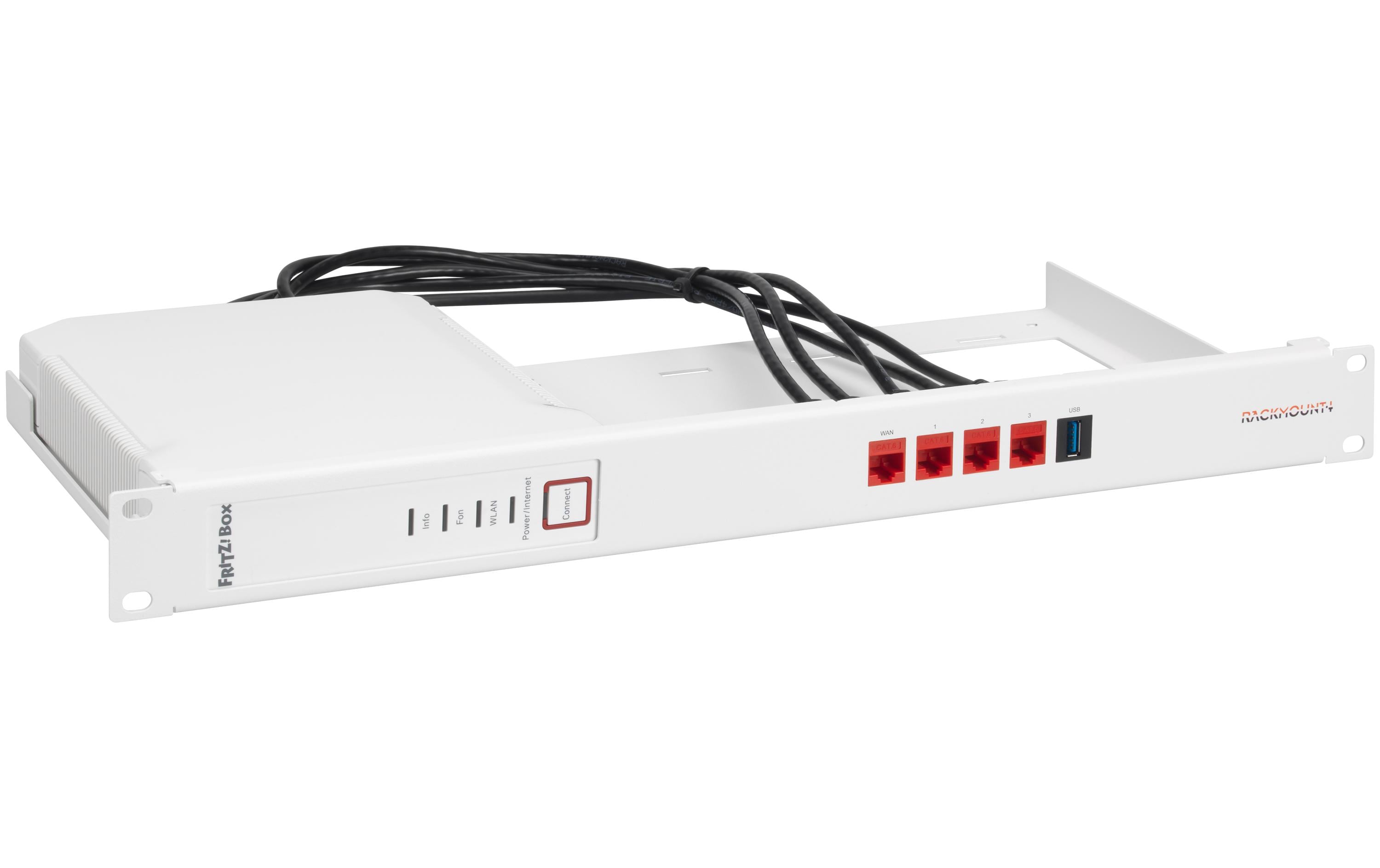 Rackmount Kit RM-FB-T4 für AVM FRITZ!Box 4060<br>Rackmount Kit für AVM FRITZ!Box 4060