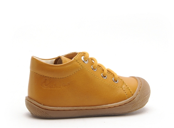 Naturino boots bottine bebe cocoon nappa spazz orange