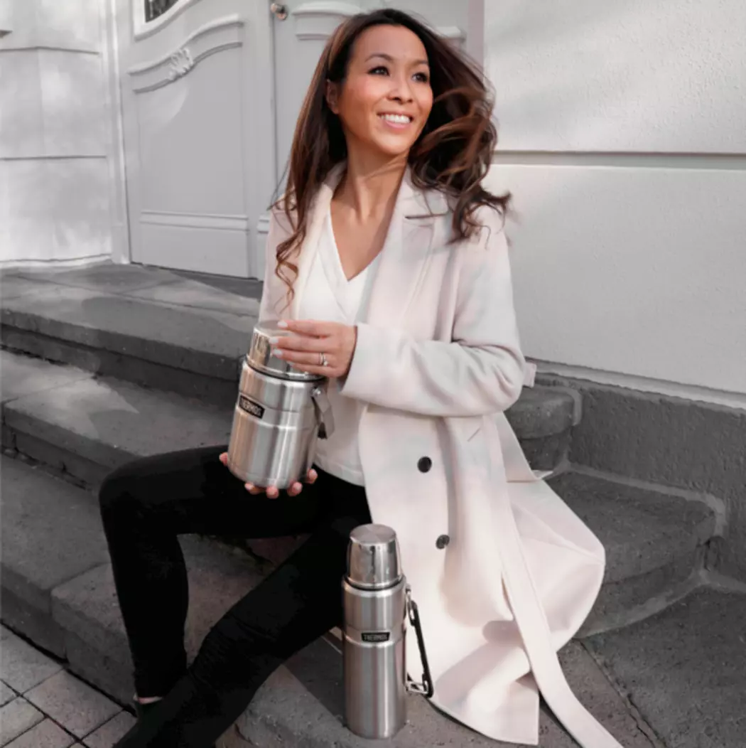 Thermosflasche Stainless King Steel