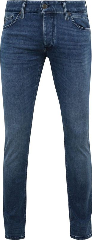 Cast Iron - Riser Jeans Blauw IIW - Heren Slim-fit